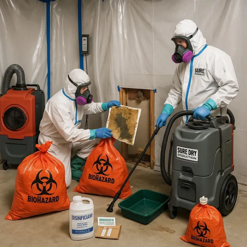 Contaminated Water Handling Protocols process in Antlers, OK
